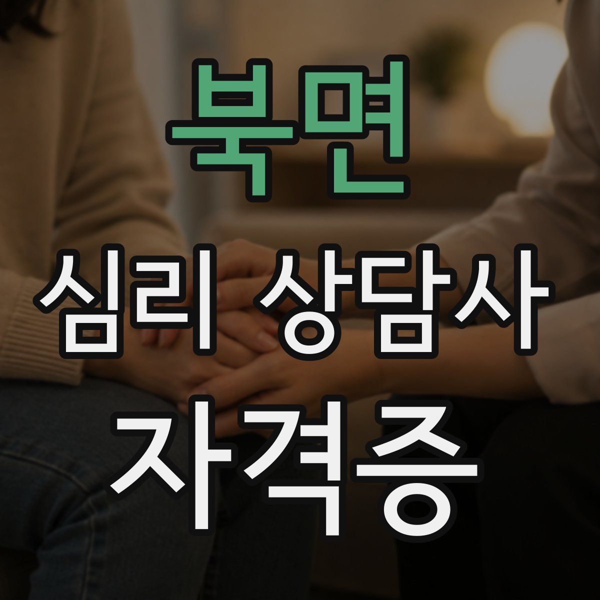 북면 심리 상담사 자격증
