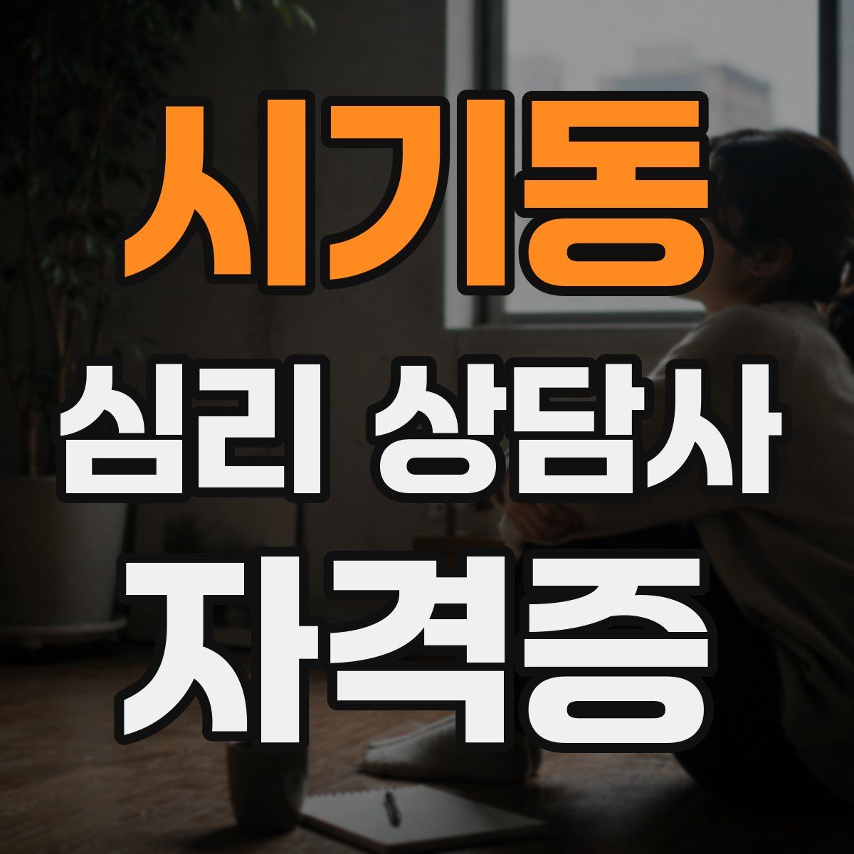 시기동 심리 상담사 자격증