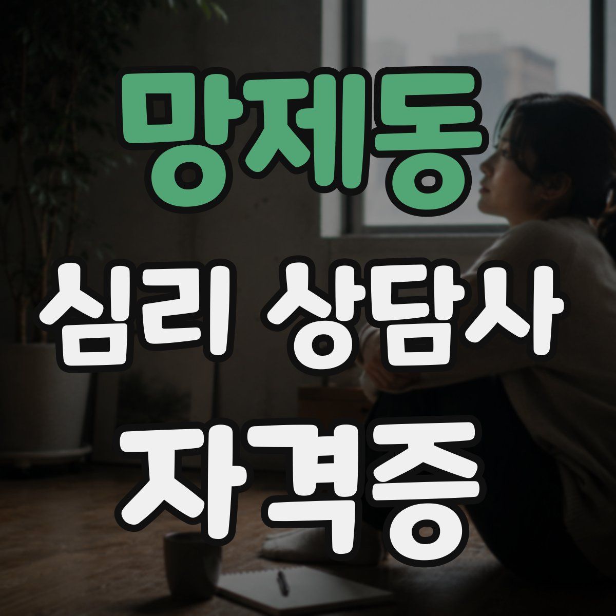 망제동 심리 상담사 자격증