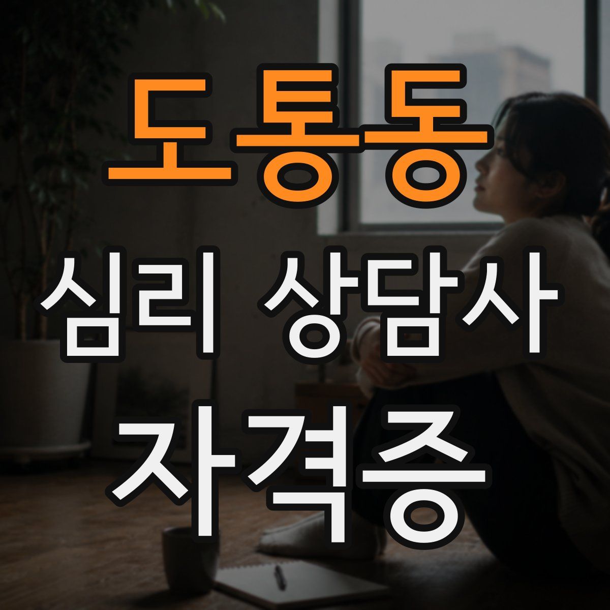 도통동 심리 상담사 자격증