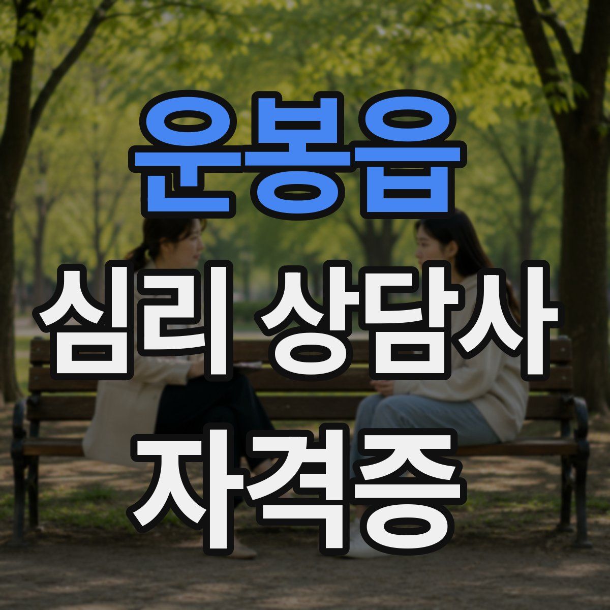 운봉읍 심리 상담사 자격증