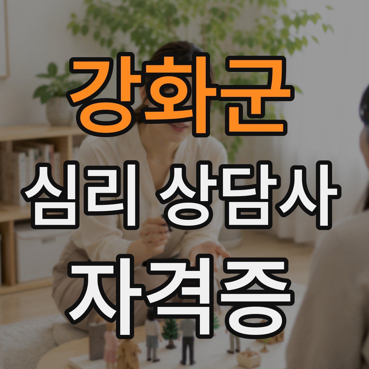 강화군 심리 상담사 자격증