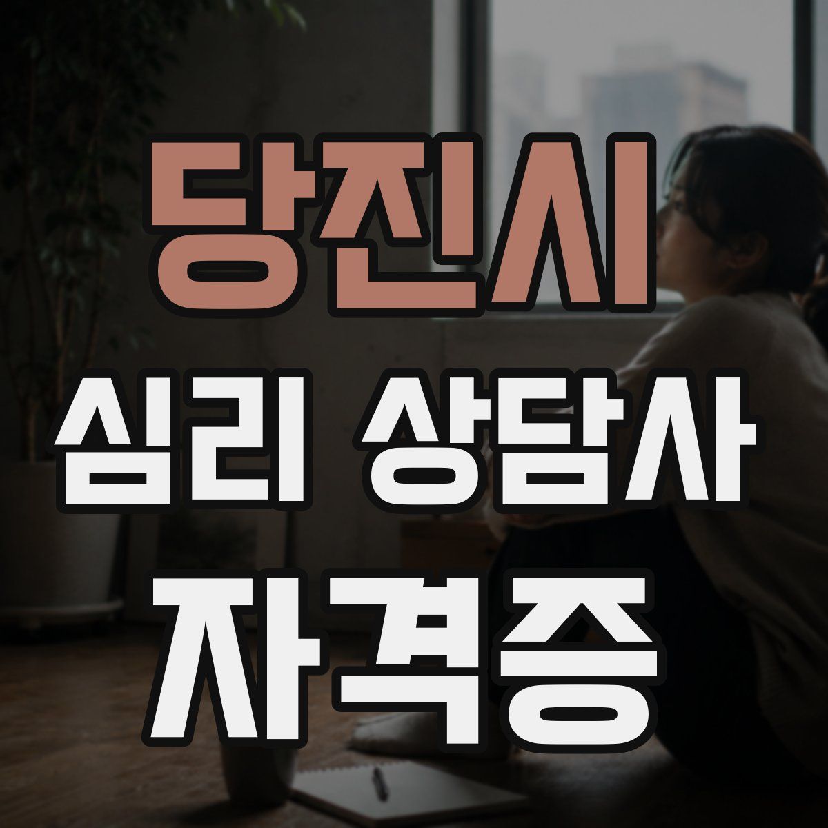 당진시 심리 상담사 자격증