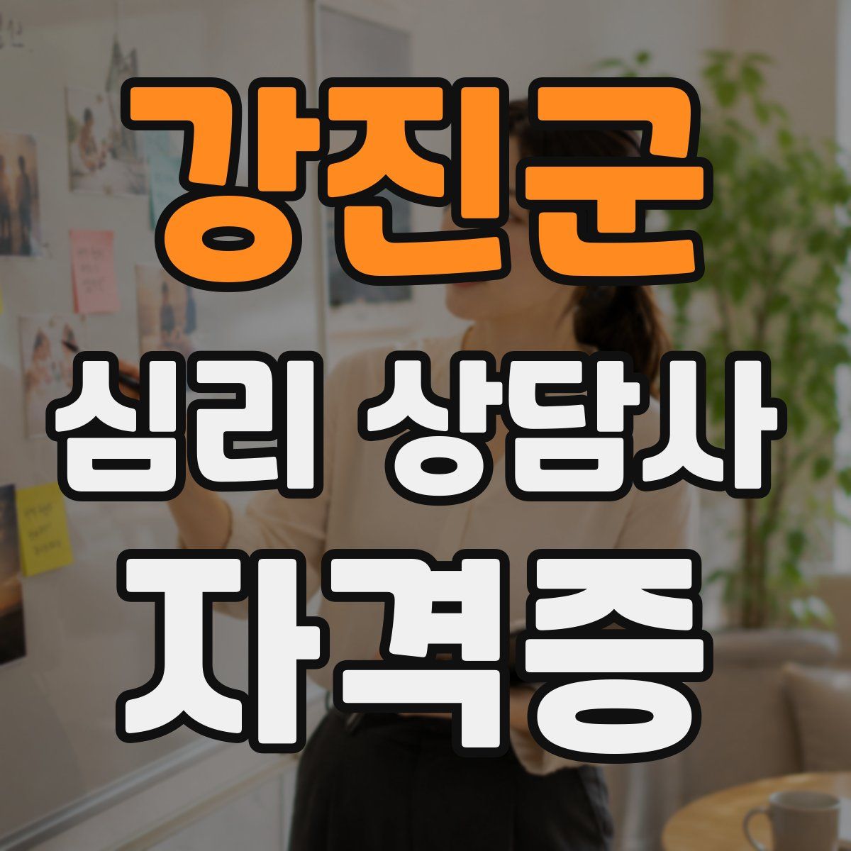 강진군 심리 상담사 자격증