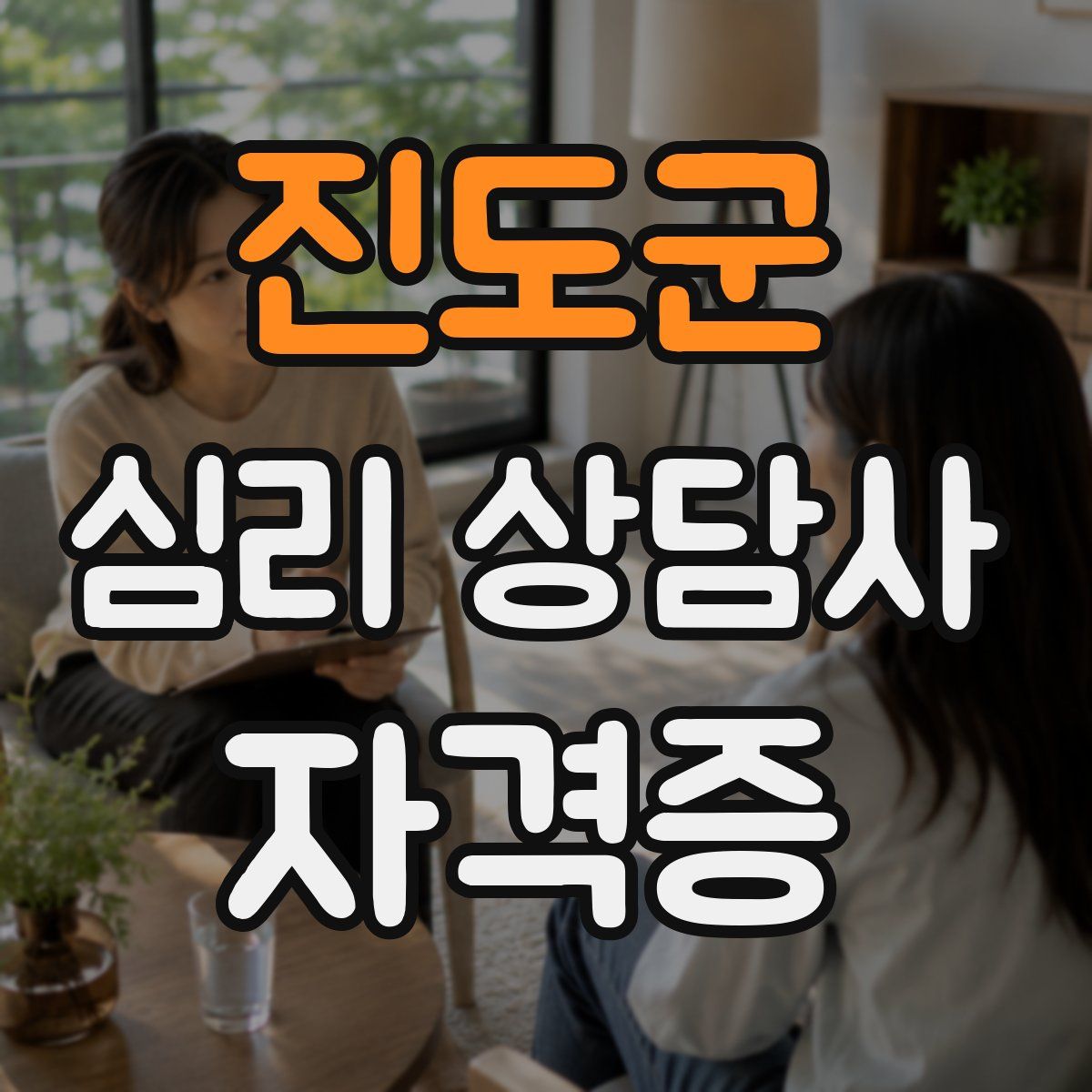 진도군 심리 상담사 자격증