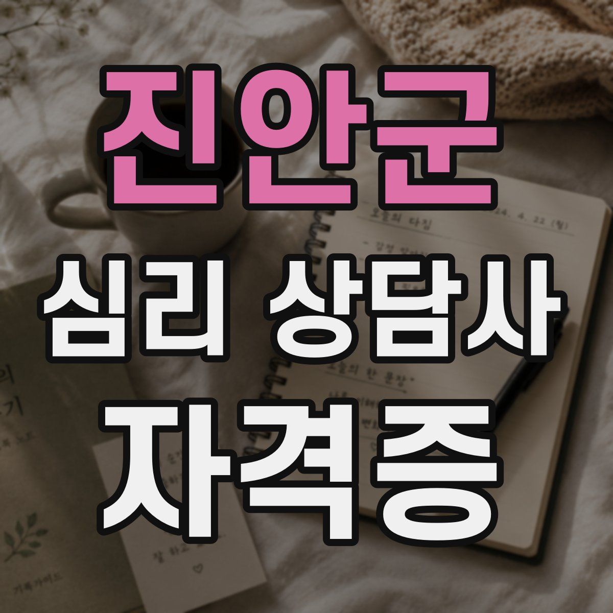 진안군 심리 상담사 자격증