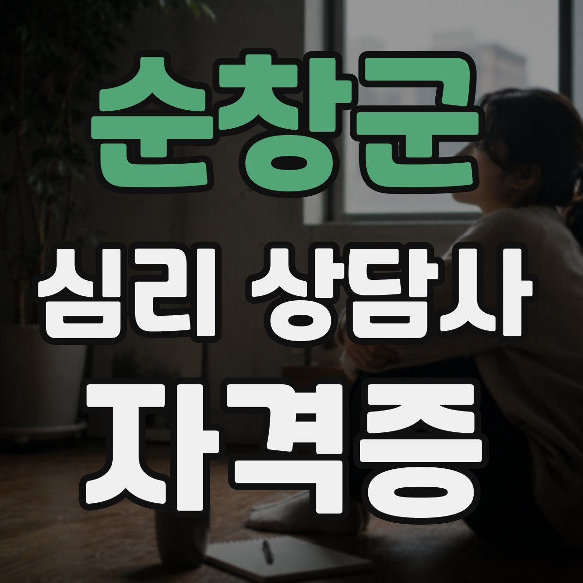 순창군 심리 상담사 자격증