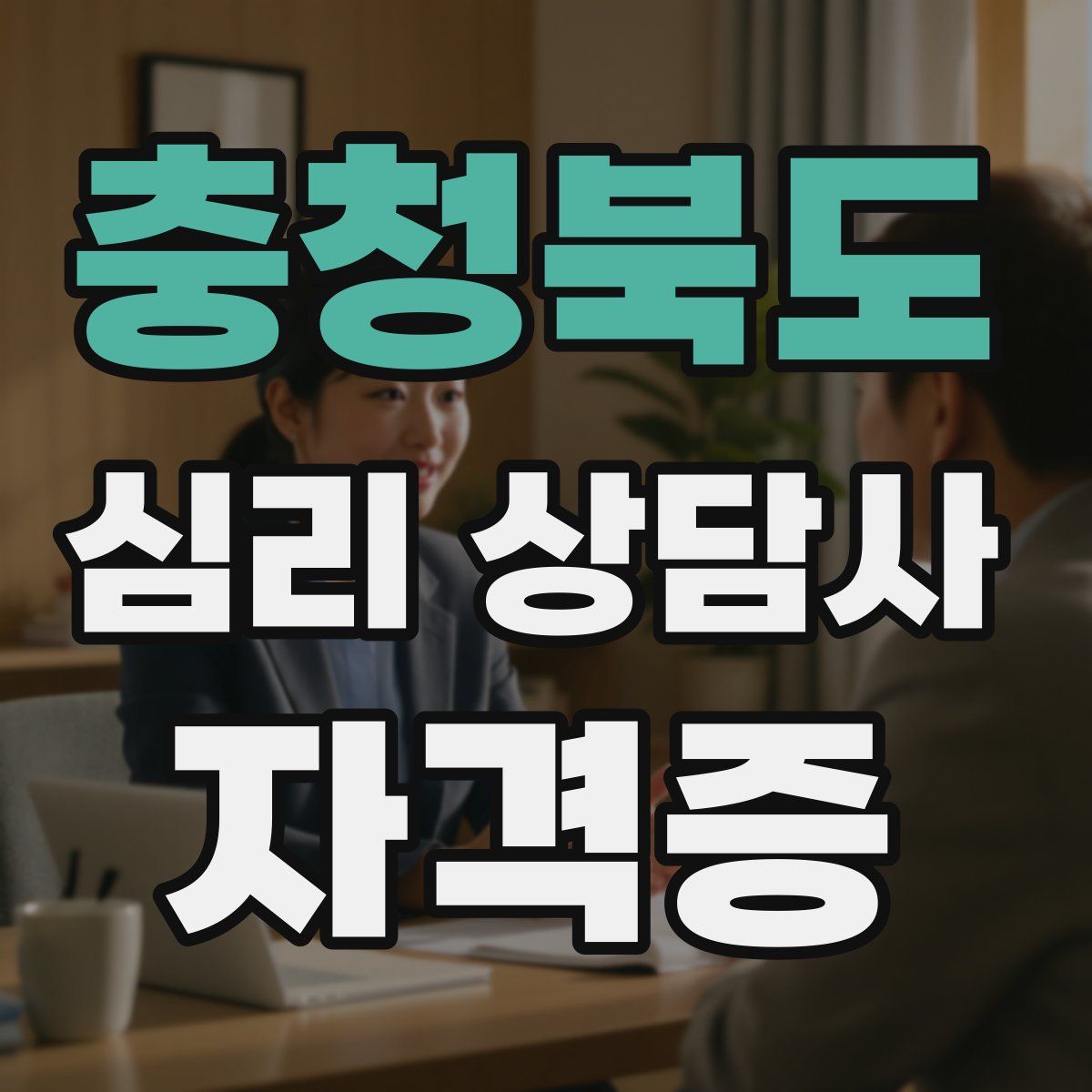 충청북도 심리 상담사 자격증