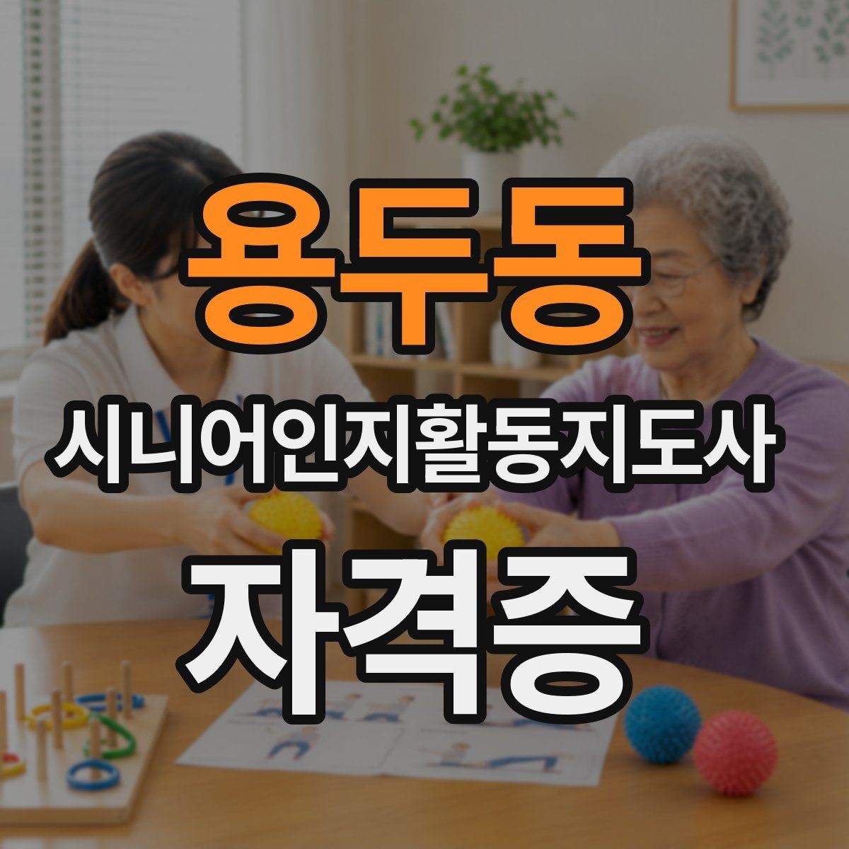 용두동 시니어인지활동지도사 자격증 강의 내용이 궁금할 때 읽는 글