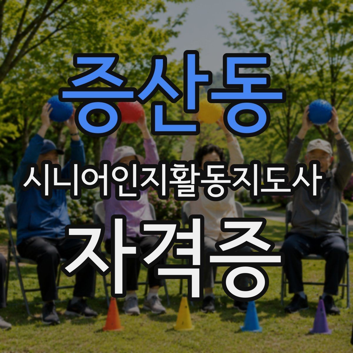 증산동 시니어인지활동지도사 자격증 수요가 늘어나는 이유