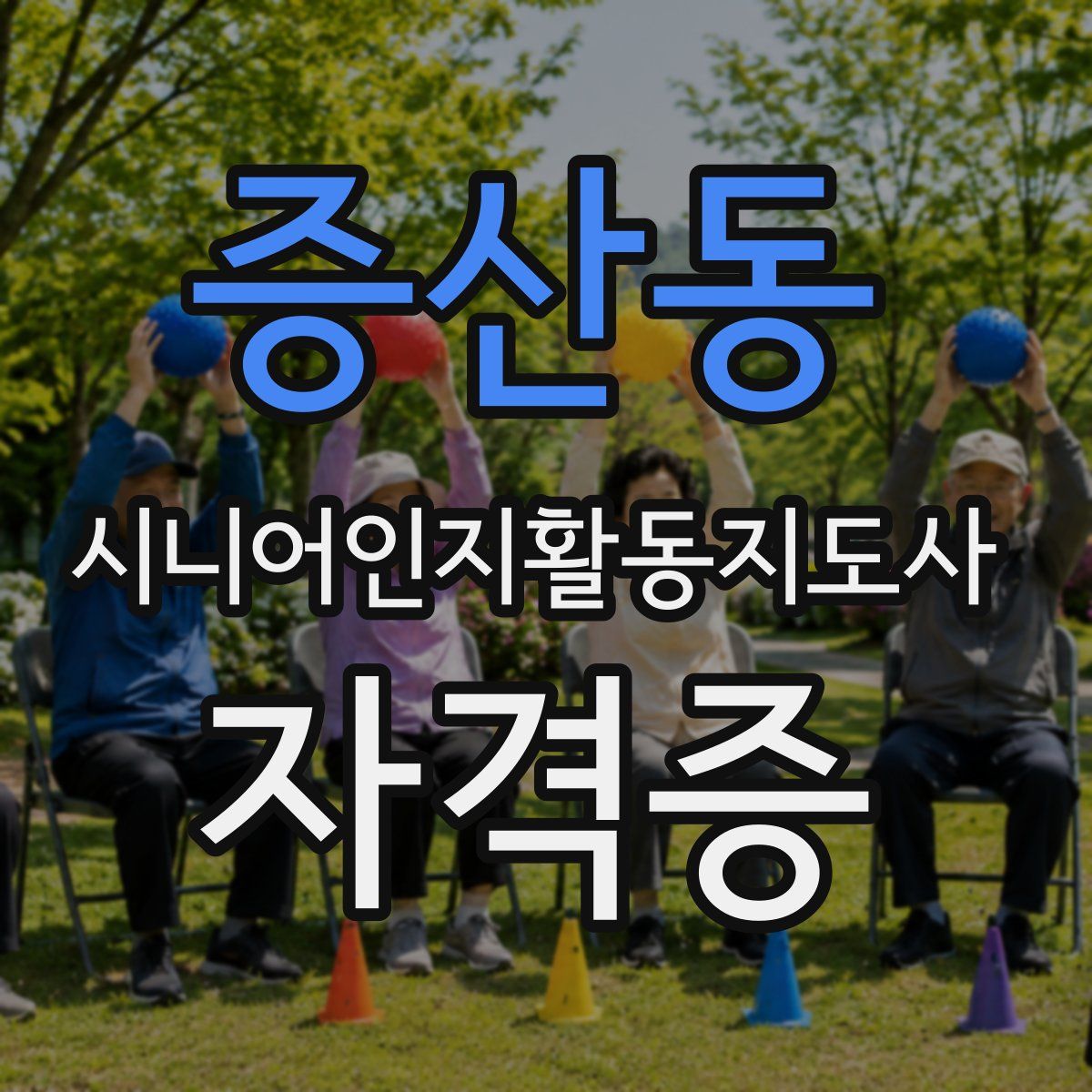 증산동 시니어인지활동지도사 자격증