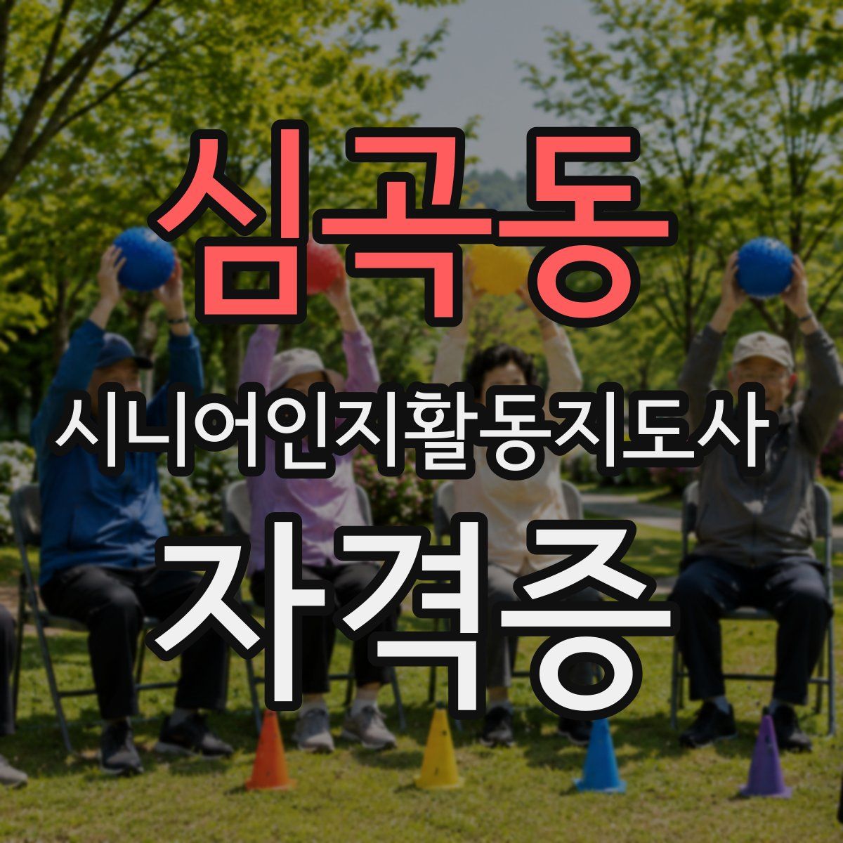 심곡동 시니어인지활동지도사 자격증