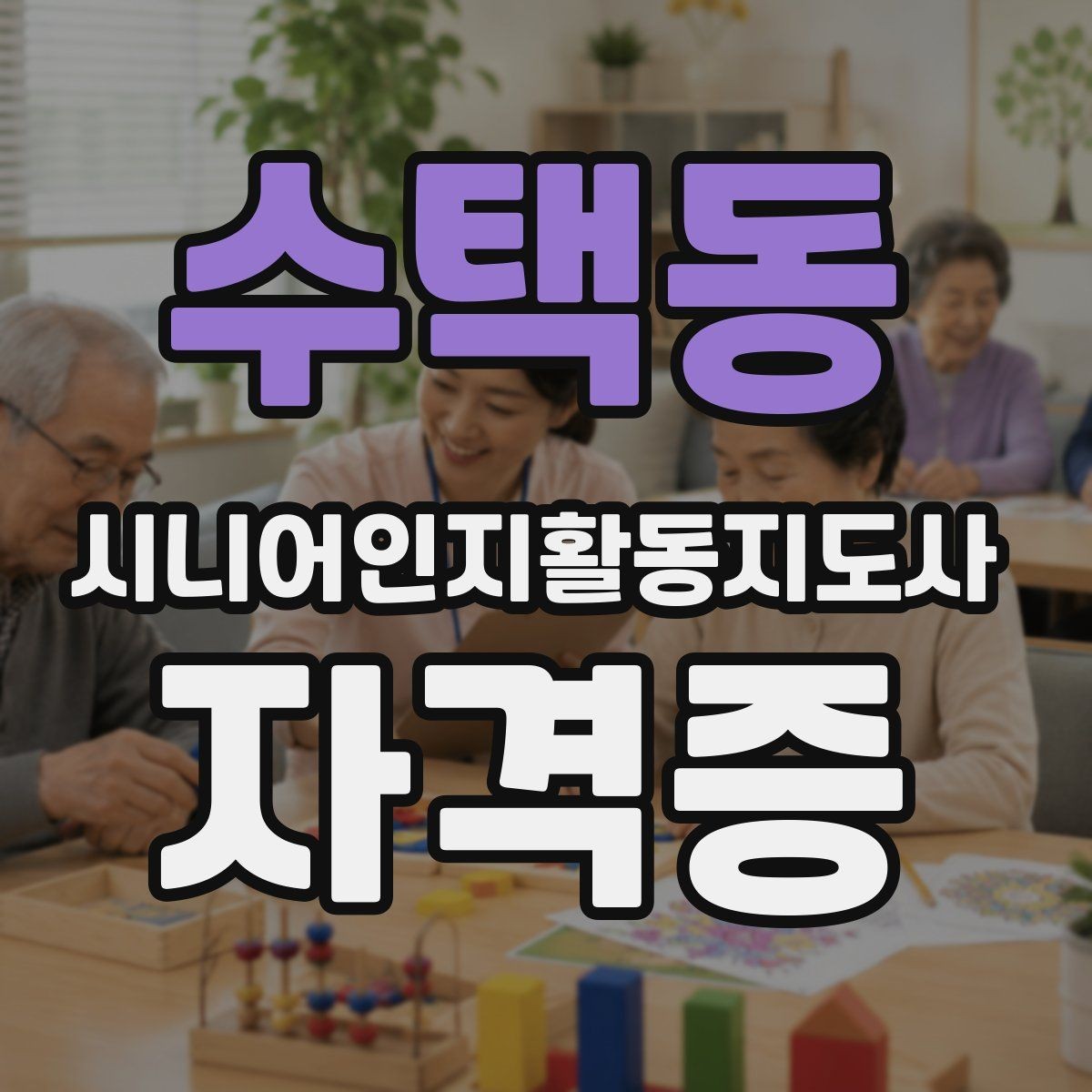 수택동 시니어인지활동지도사 자격증 비교 시 놓치기 쉬운 점