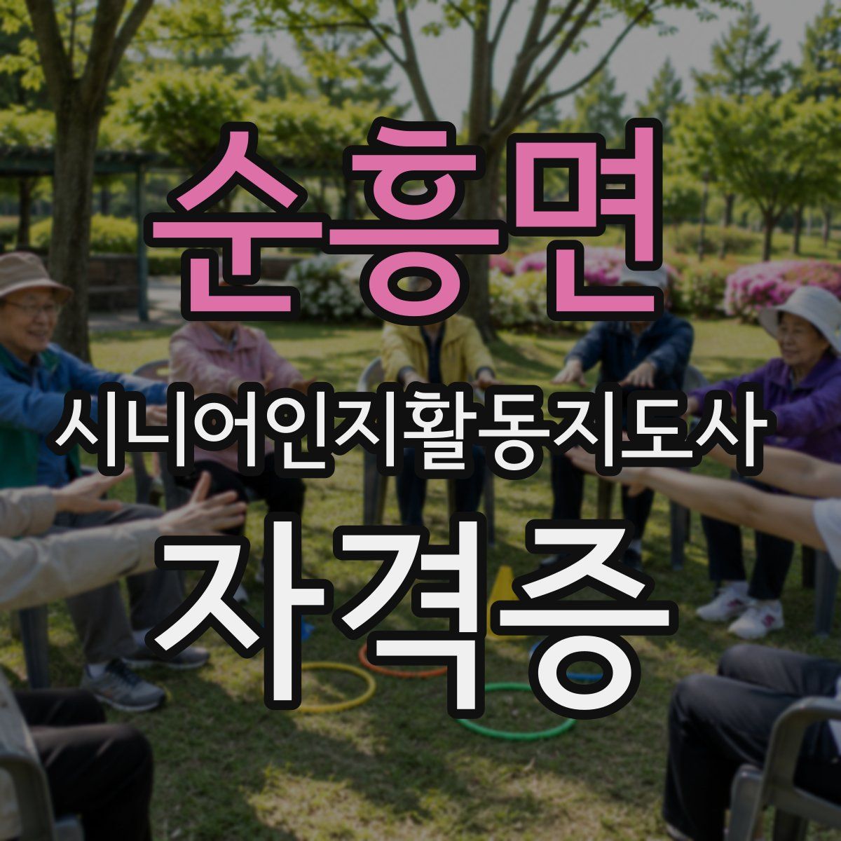 순흥면 시니어인지활동지도사 자격증