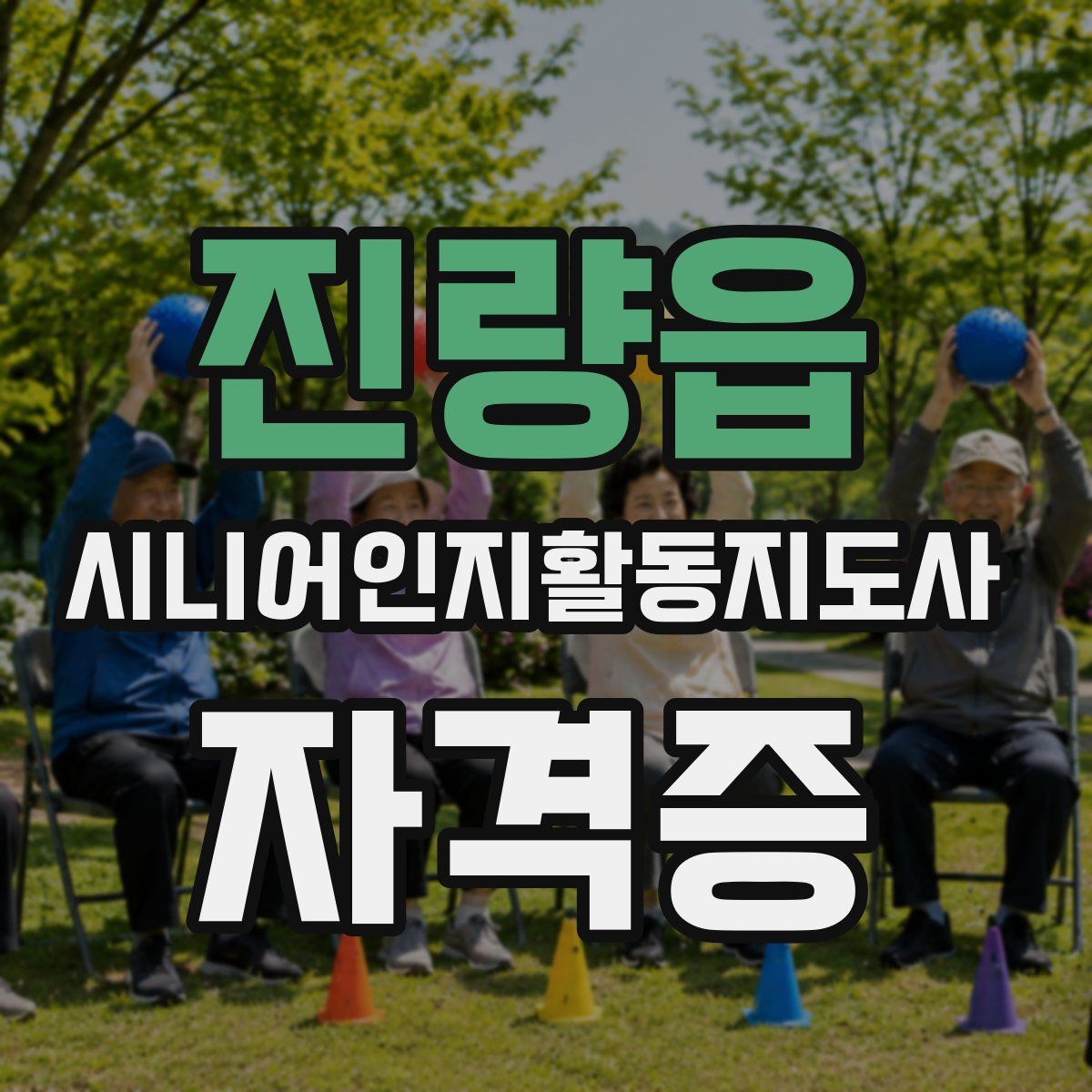진량읍 시니어인지활동지도사 자격증