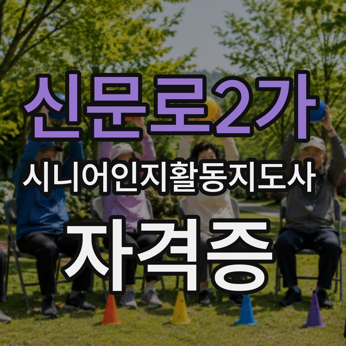 신문로2가 시니어인지활동지도사 자격증