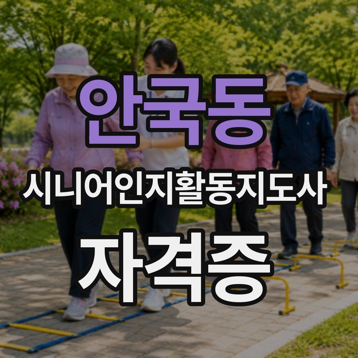 안국동 시니어인지활동지도사 자격증 준비 시 자주 하는 실수