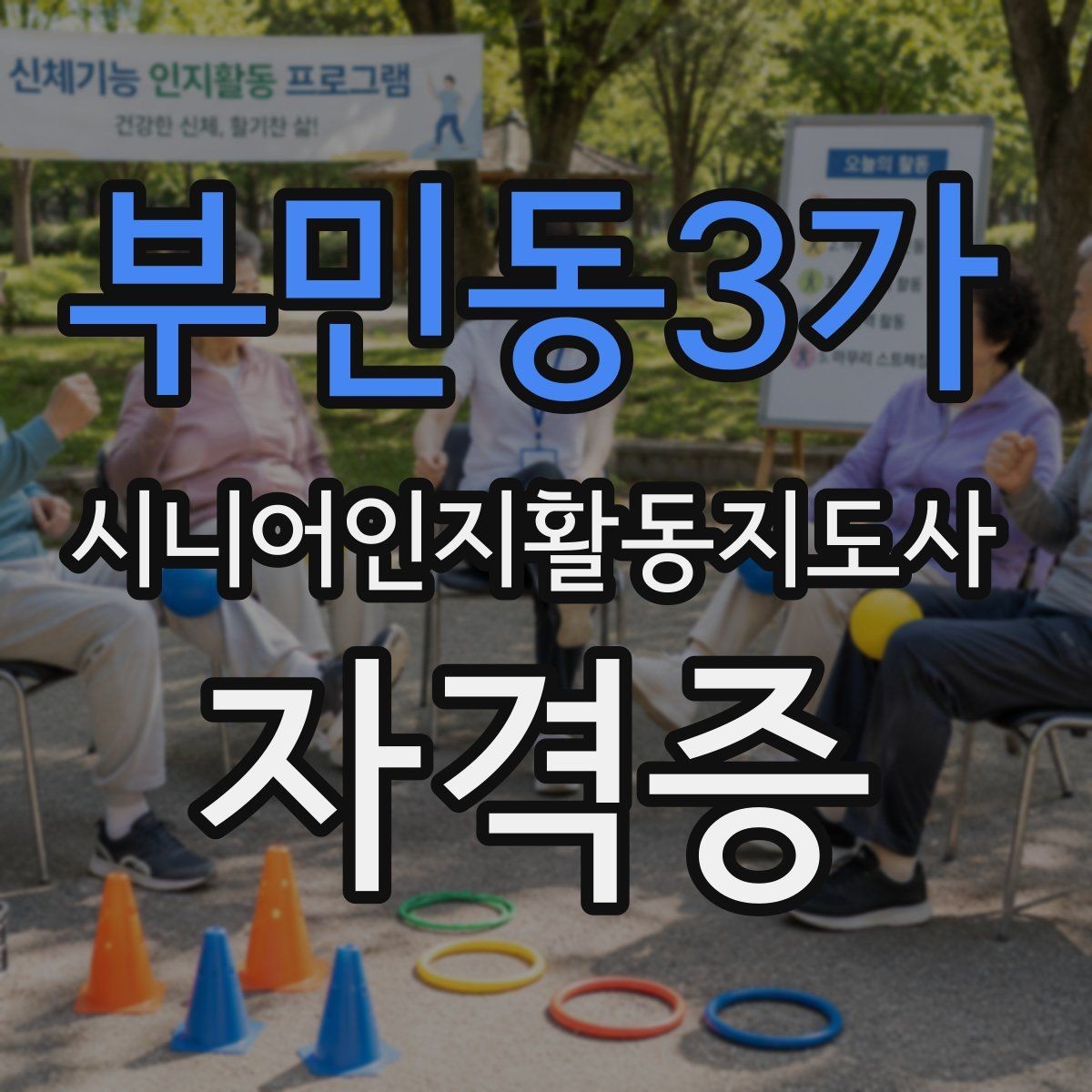 부민동3가 시니어인지활동지도사 자격증 교재 선택 시 비교할 점