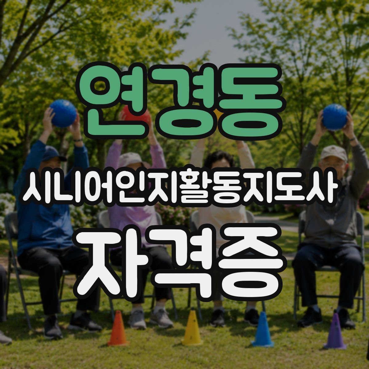연경동 시니어인지활동지도사 자격증