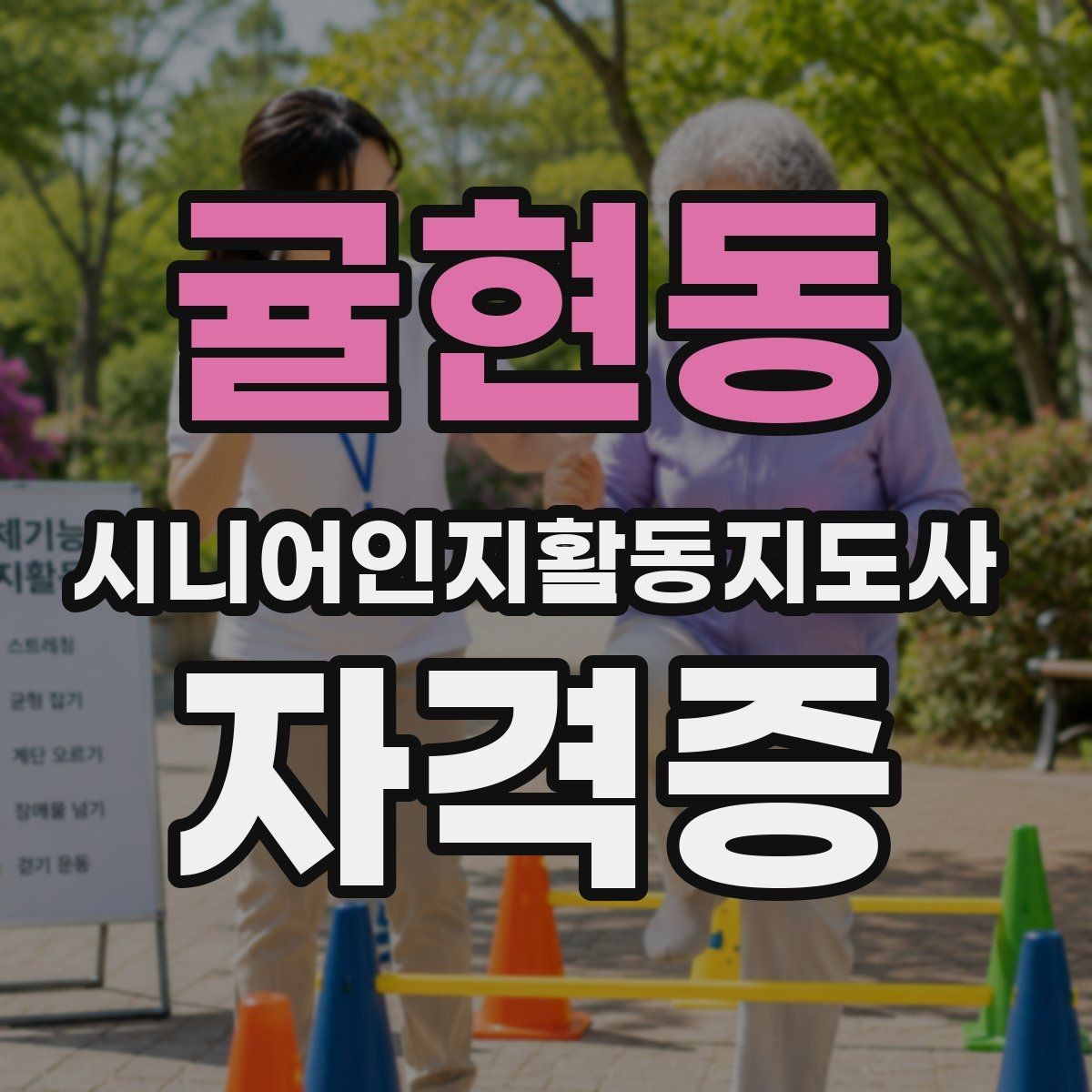 귤현동 시니어인지활동지도사 자격증 신청 과정에서 자주 묻는 질문