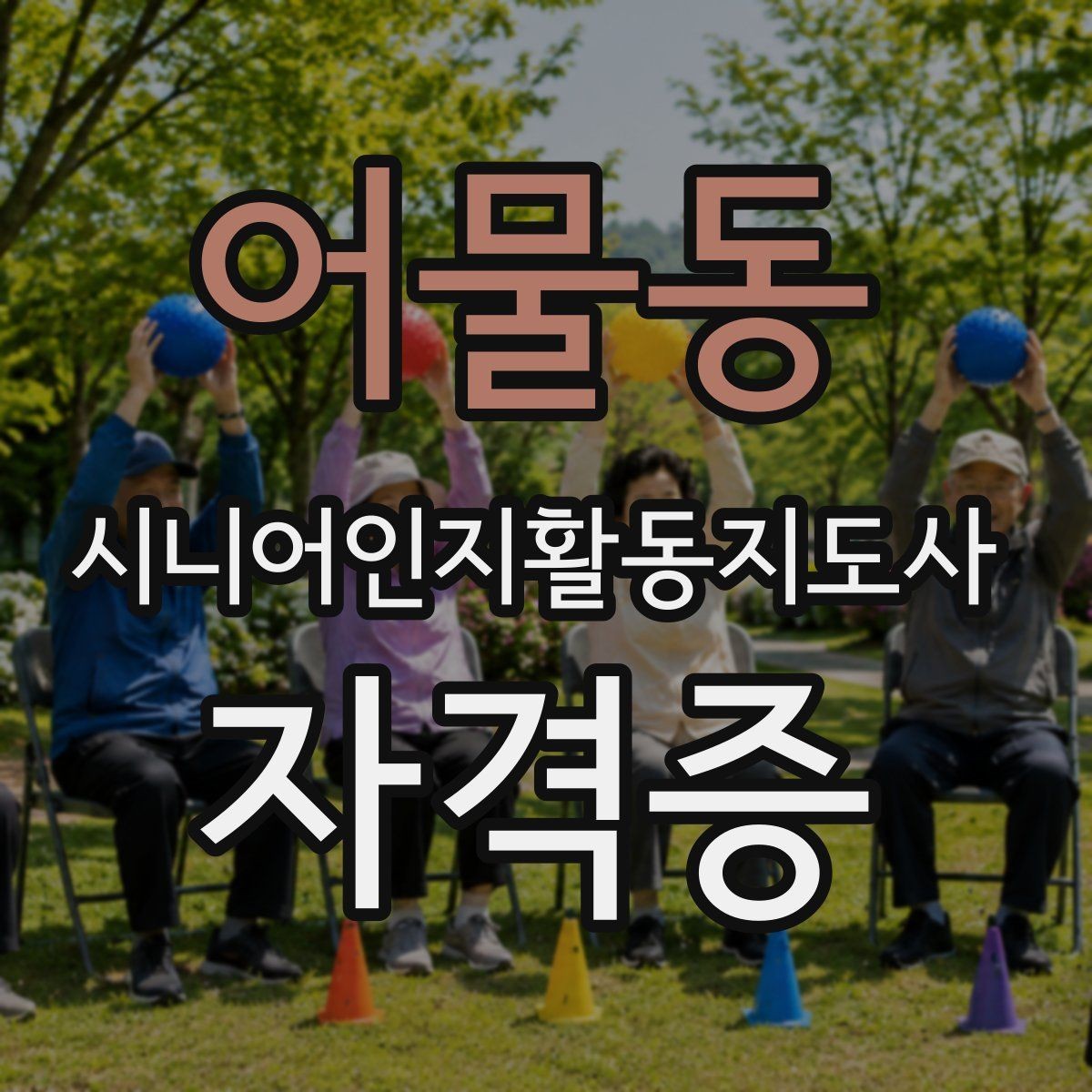 어물동 시니어인지활동지도사 자격증 독학과 강의 수강의 차이