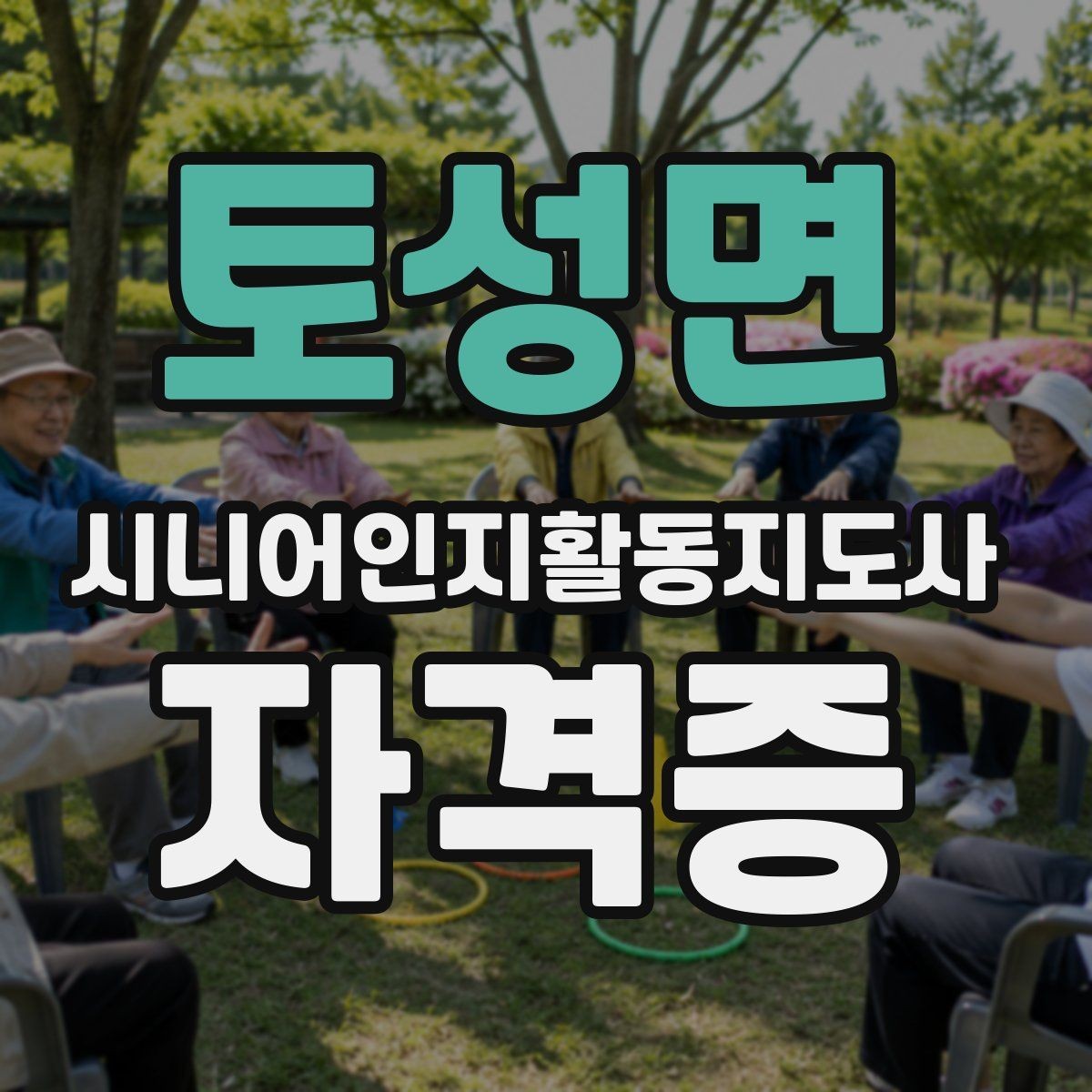 토성면 시니어인지활동지도사 자격증 오프라인 학습의 특징