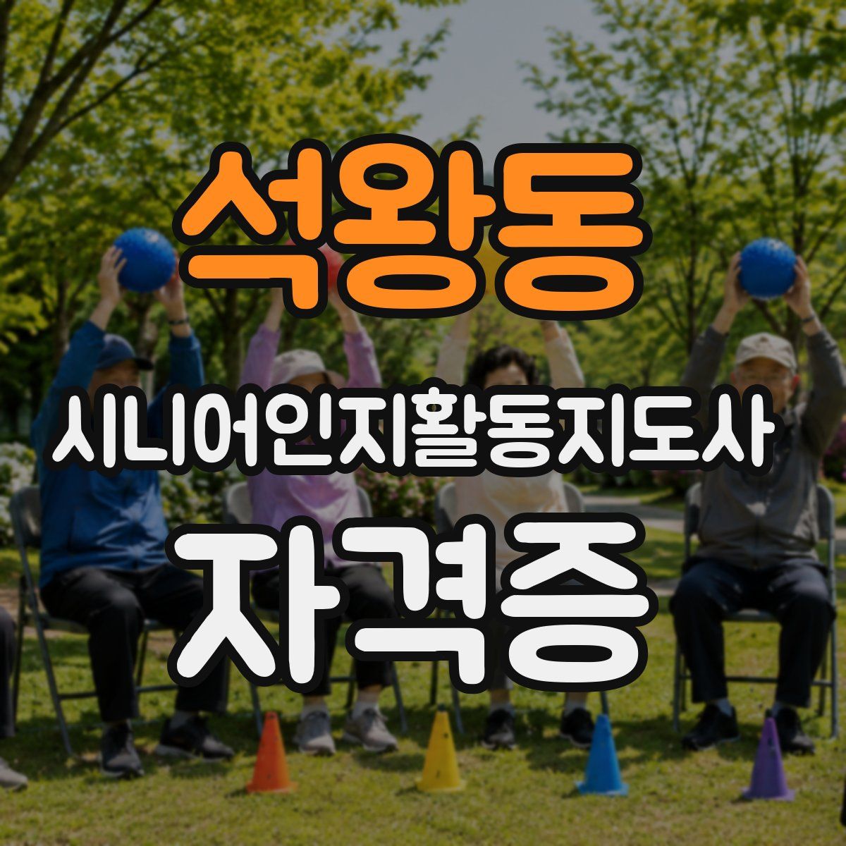석왕동 시니어인지활동지도사 자격증