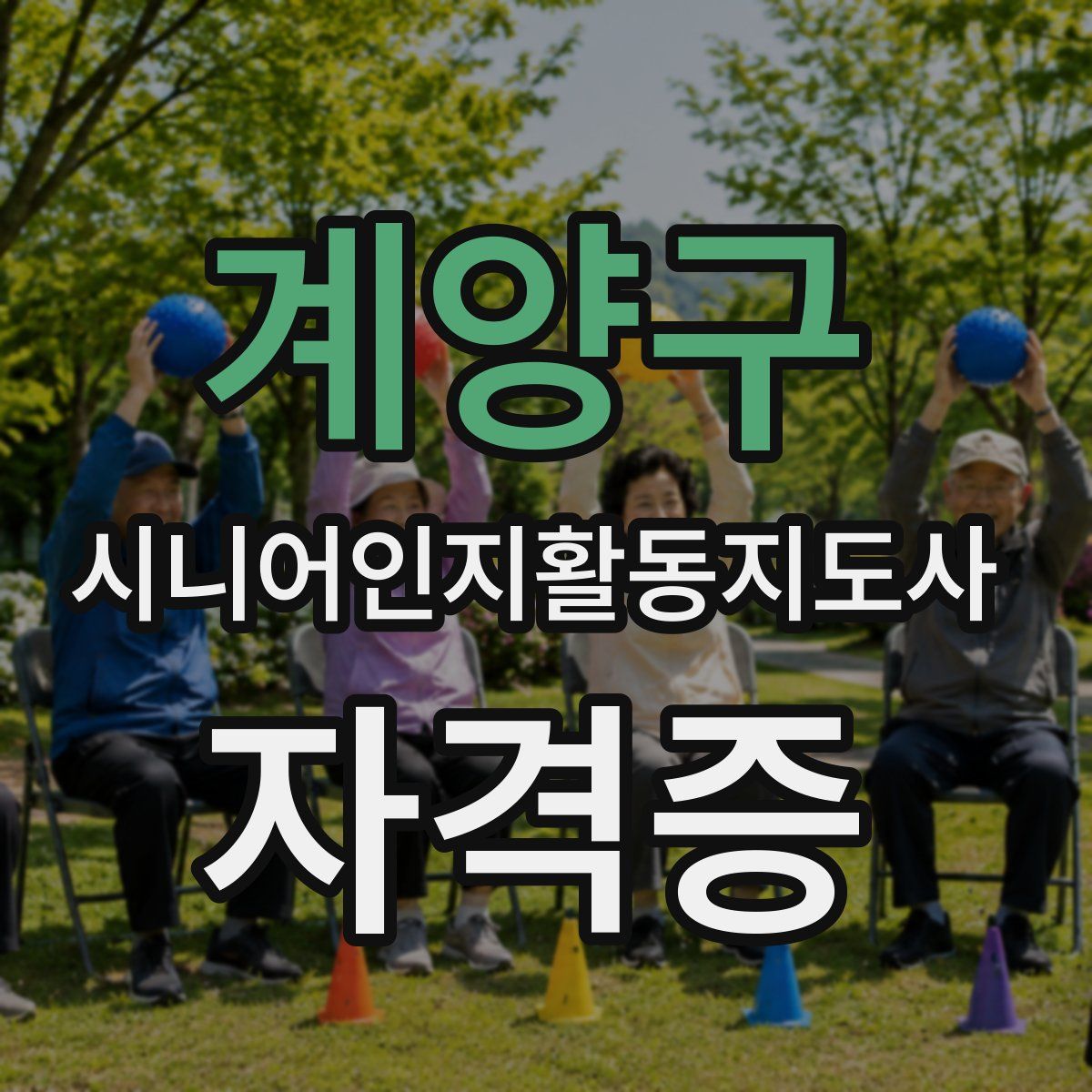 계양구 시니어인지활동지도사 자격증