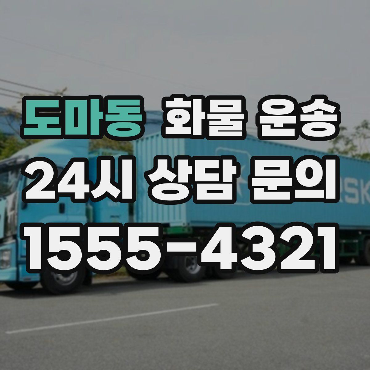 도마동 화물 운송