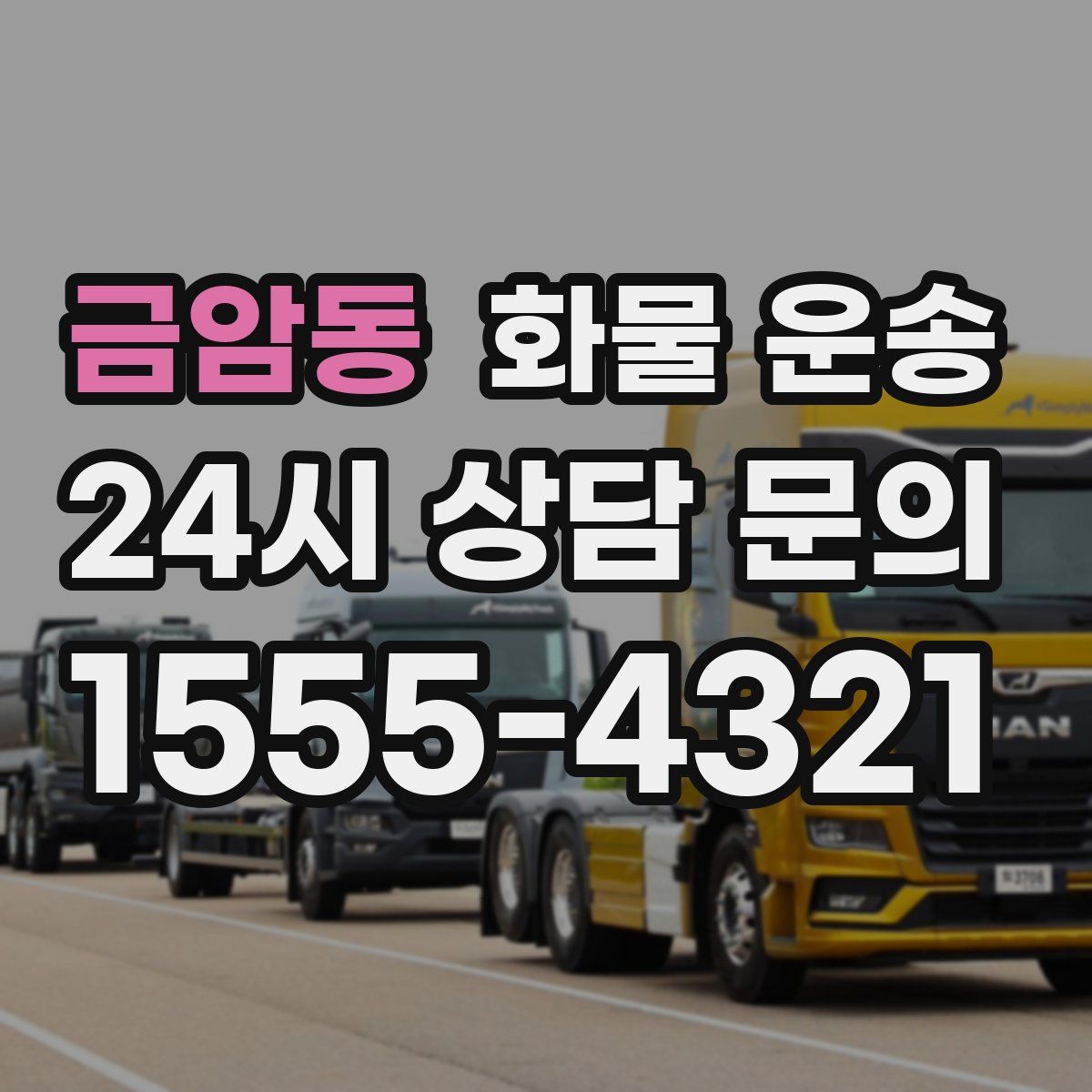 금암동 화물 운송