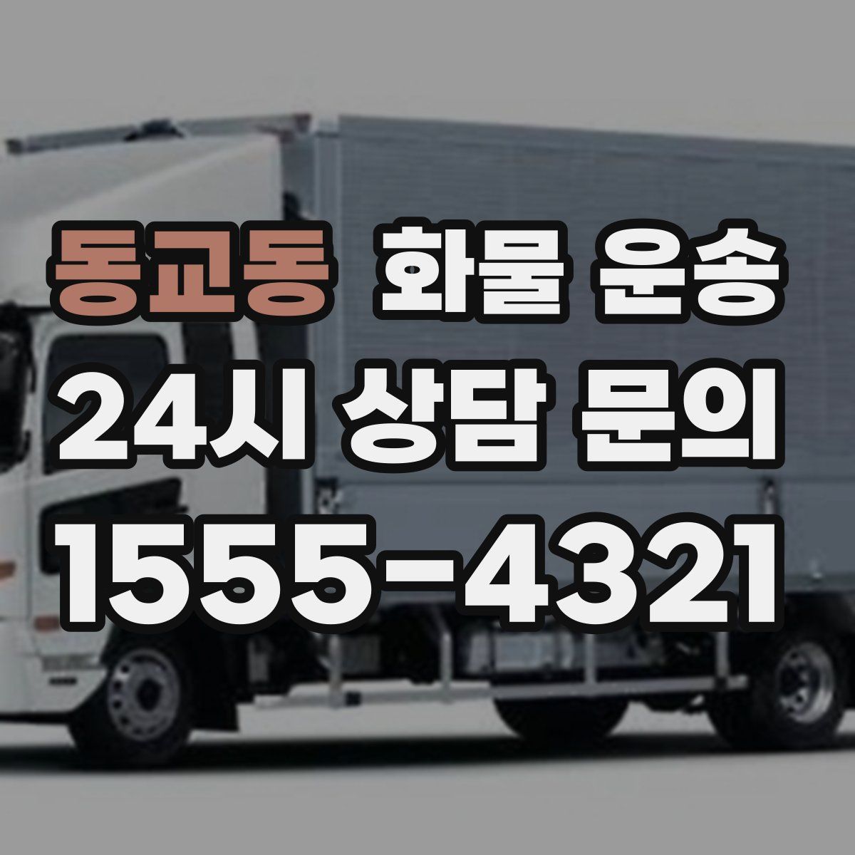 동교동 화물 운송