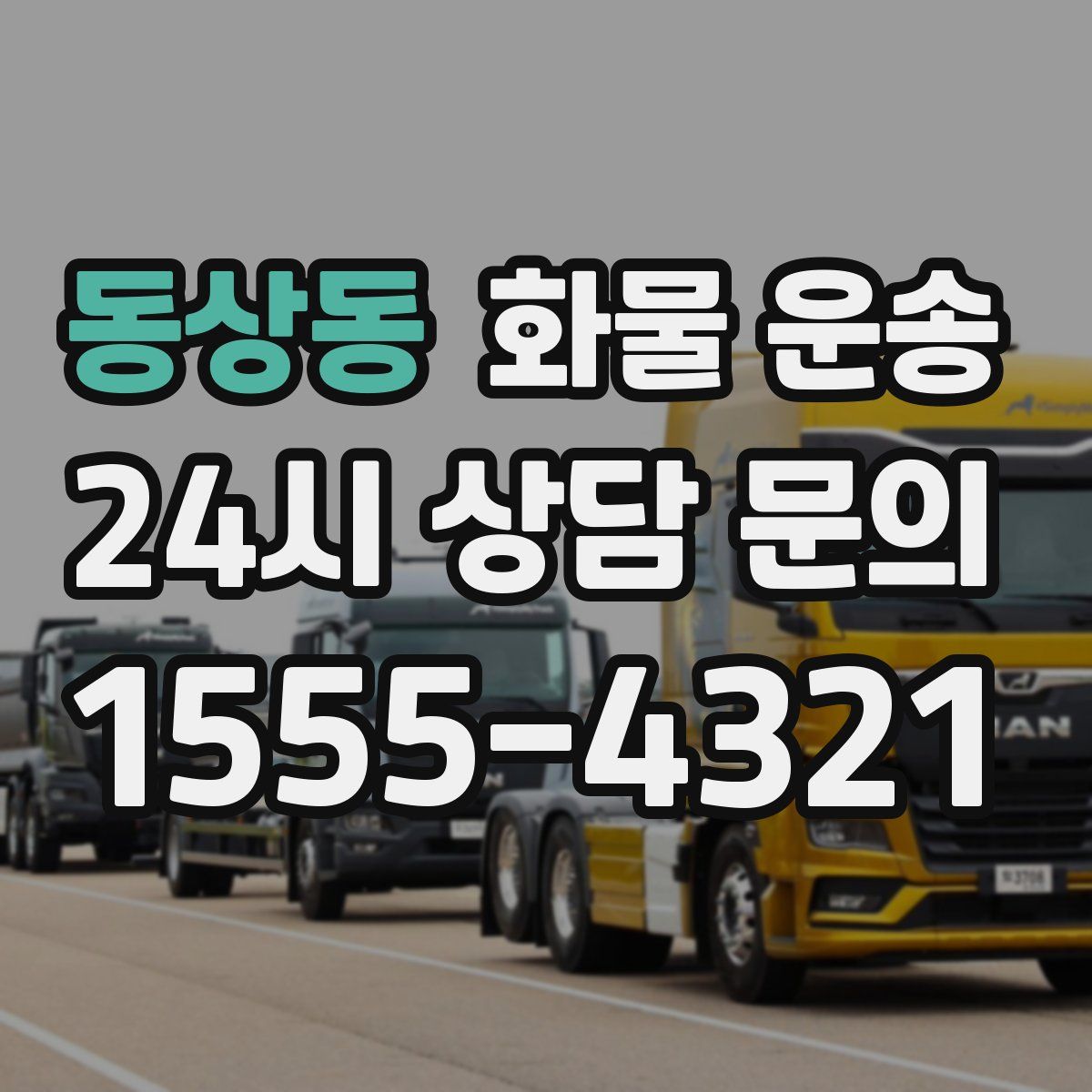 동상동 화물 운송