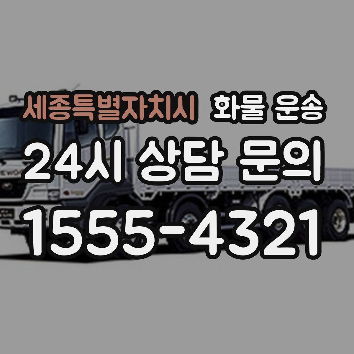 세종특별자치시 화물 운송