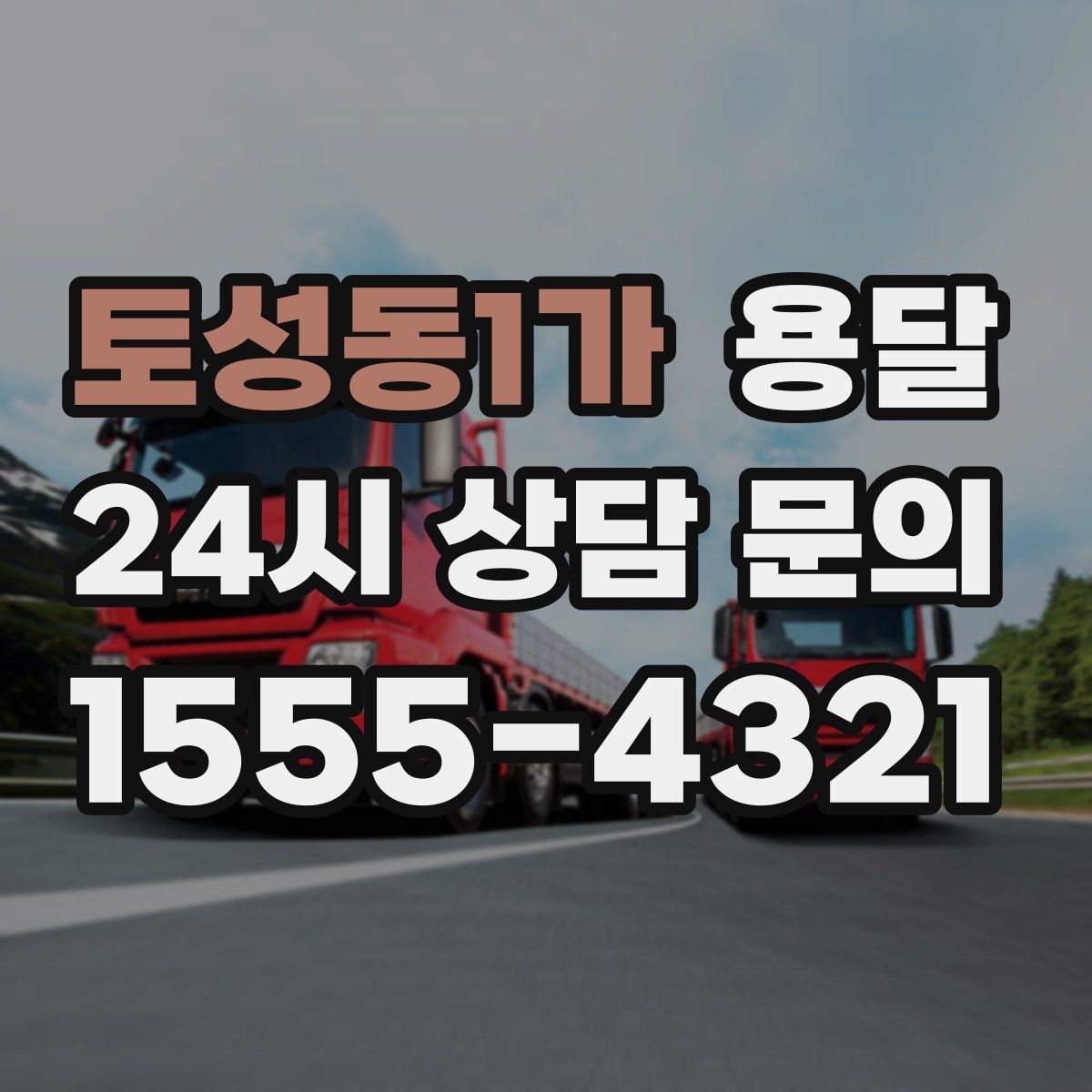 토성동1가 용달