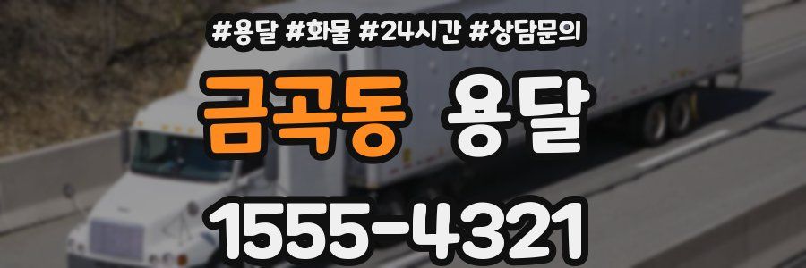 금곡동 용달