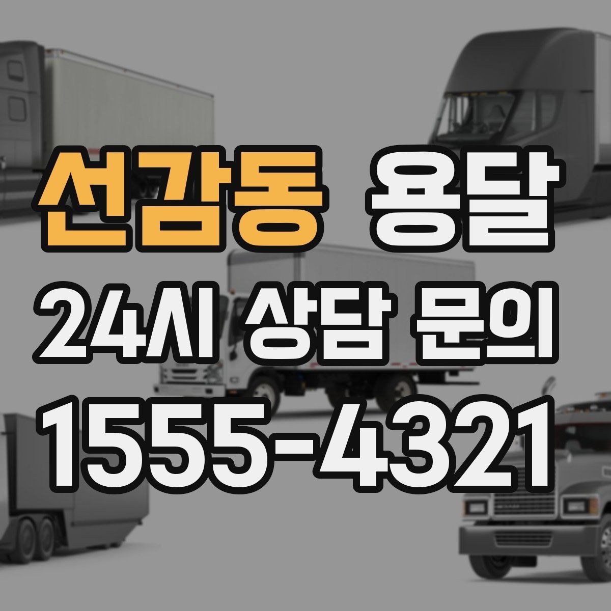 선감동 용달 전시 행사 장비 운반, 일정 맞추는 방법