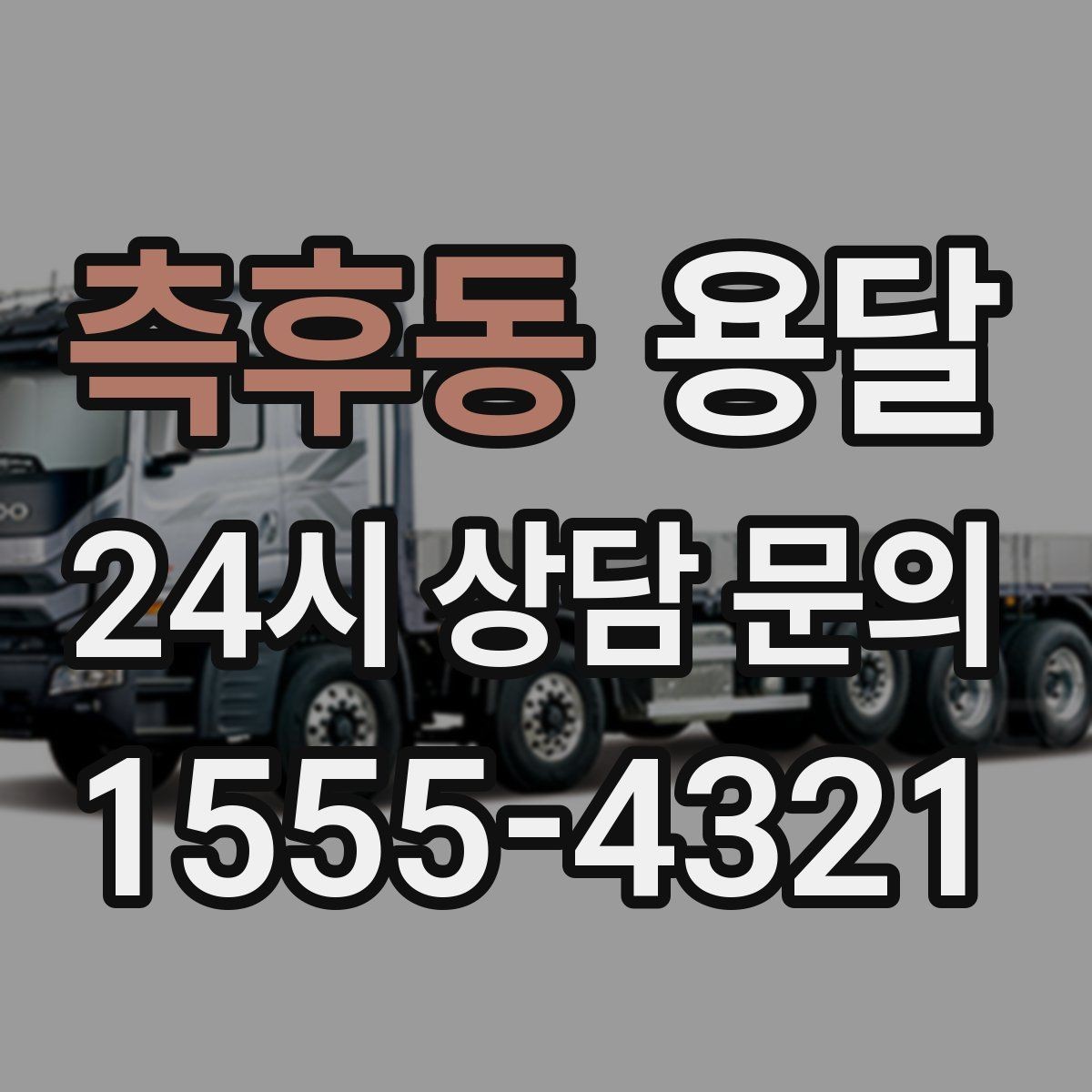 측후동 용달 탑차와 카고, 어떤 차가 내 짐에 맞을까