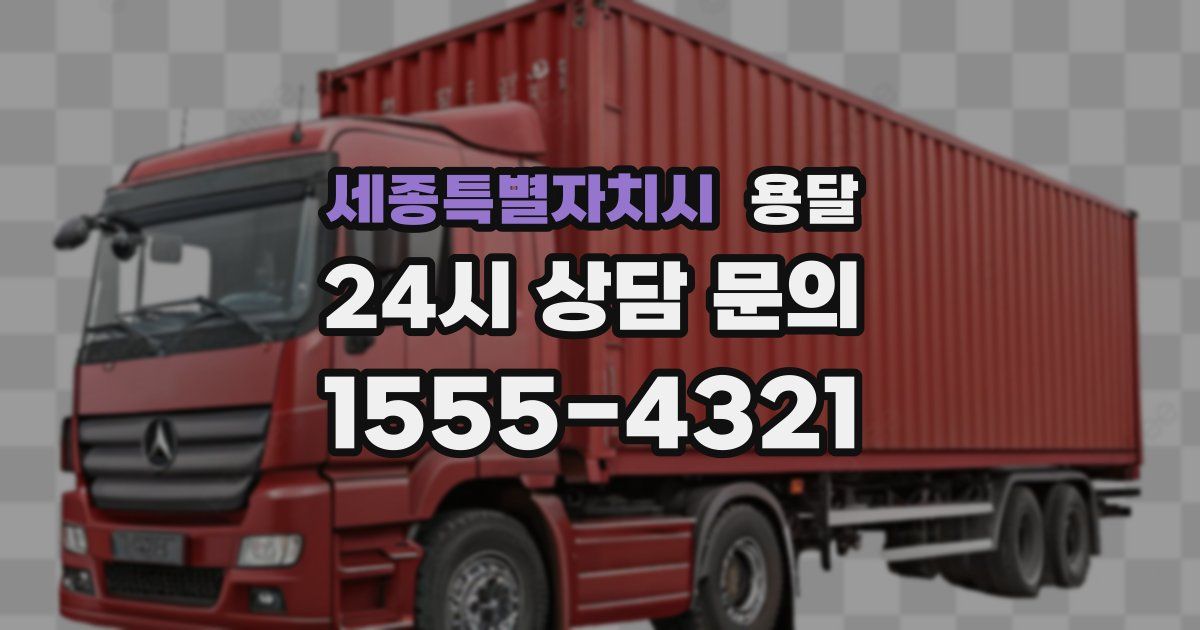 세종특별자치시 용달