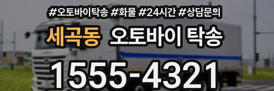 세곡동 오토바이 탁송