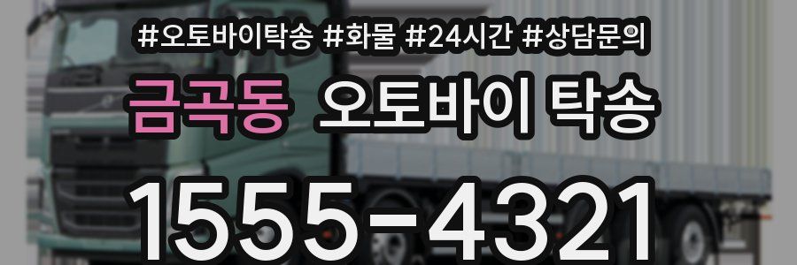 금곡동 오토바이 탁송