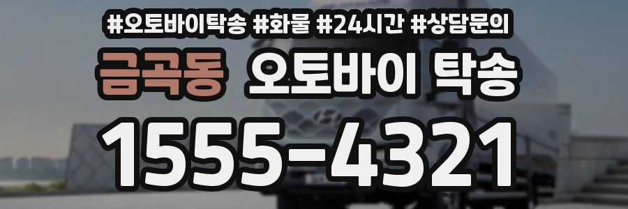 금곡동 오토바이 탁송