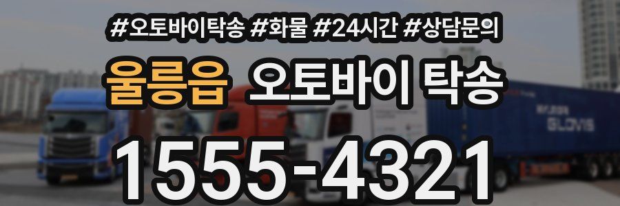 울릉읍 오토바이 탁송