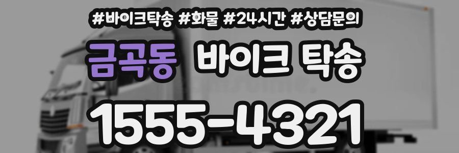 금곡동 바이크 탁송