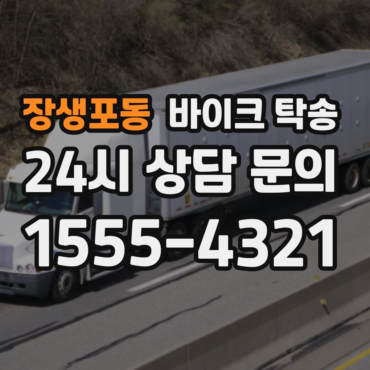 장생포동 바이크 탁송