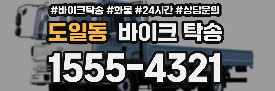 도일동 바이크 탁송