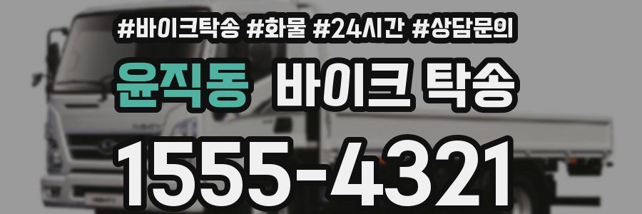 윤직동 바이크 탁송