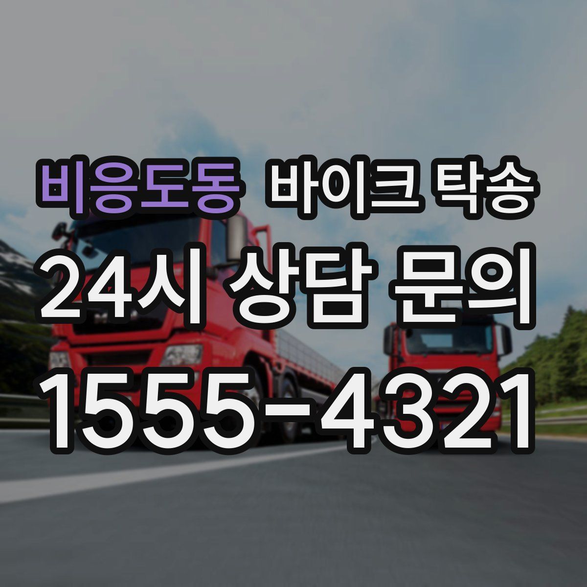 비응도동 바이크 탁송