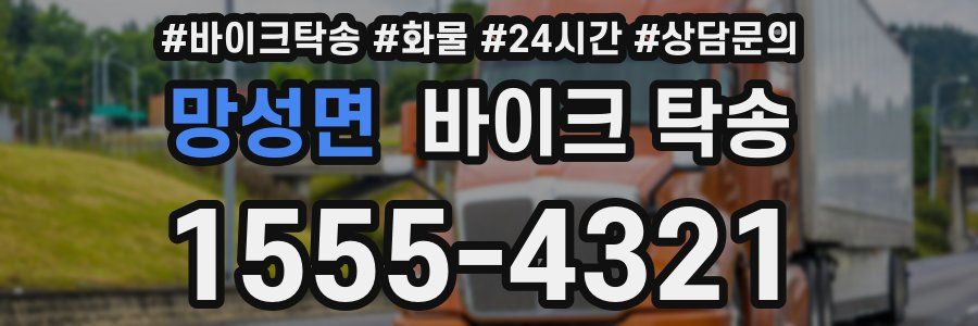 망성면 바이크 탁송