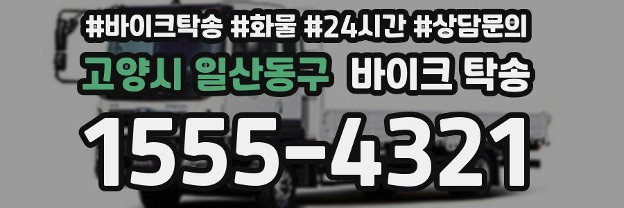 고양시 일산동구 바이크 탁송