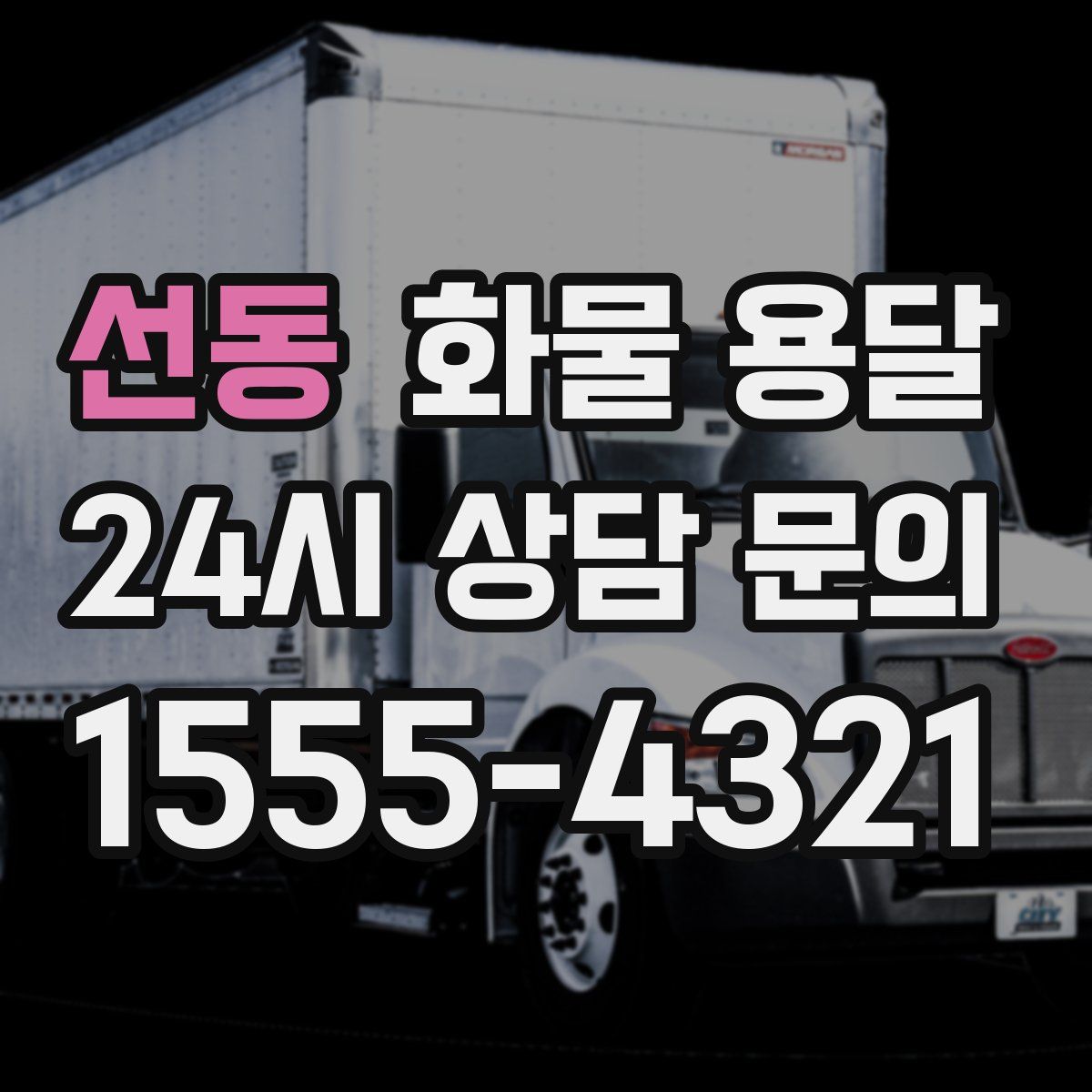 선동 화물 용달